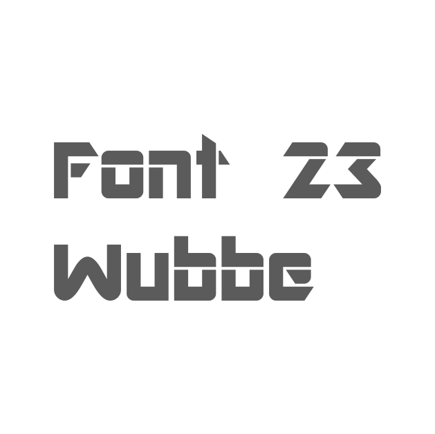 23. Wubbe