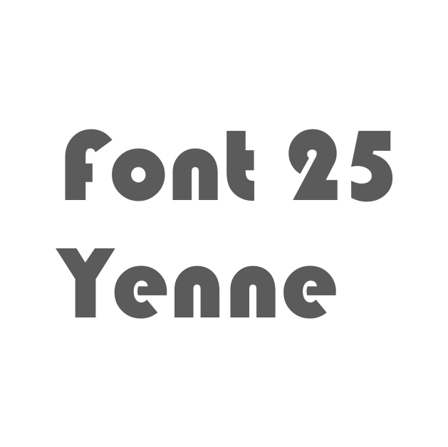 25. Yenne