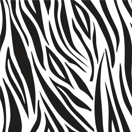 Letter Patroon Zebra