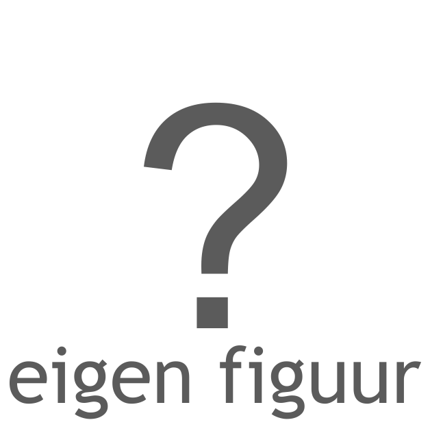 Eigen figuur (+ € 4,00)